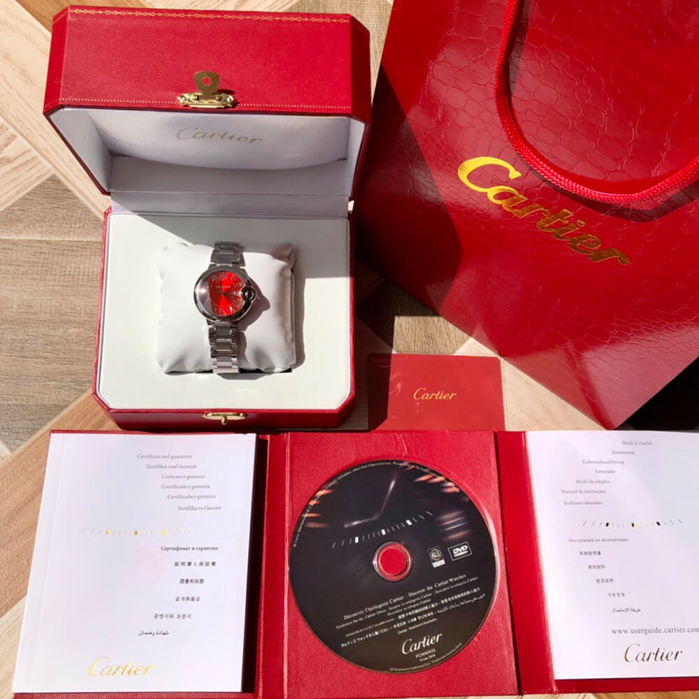 Cartier 33mm Ballon Bleu de Cartier watch